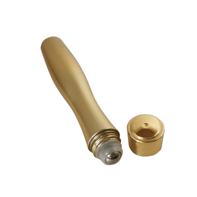 20ml Golden Plastic Oil Bottle PETG Eye Cream Essential Oil Roller To Take Bead Bottle​