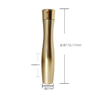 20ml Golden Plastic Oil Bottle PETG Eye Cream Essential Oil Roller To Take Bead Bottle​
