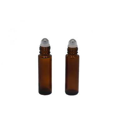 Bulk 10ml Roller Bottles‌ Green Red Blue White Amber Pretty Essential Oil Roller Bottles Aluminum Screw Cap