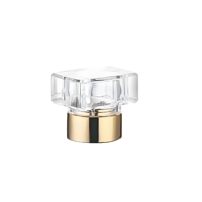 Zinc Alloy Perfume Cap with Silicone Sealing Ring for Temperature Resistance and Protection