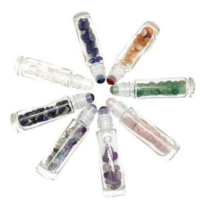 3ml Jade Roller Ball Gem Roller Glass Bottles Empty Round Glass Roll On Bottles