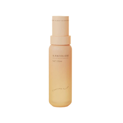 24-tooth PETG facial cleanser empty bottle 150ml/120ml environmentally friendly recyclable packaging