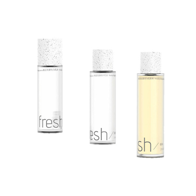 PCR bottle cap essence water cream special PETG environmental protection empty bottle set 50ml 200ml luxury frosted glass serum bottle with pipette‌