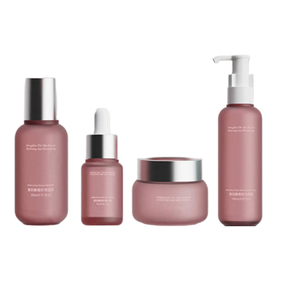 sustainable skincare packaging wholesale suppliers‌ Professional PETG round shoulder and round bottom cosmetic empty bottle