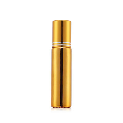 3ml Empty Black Silver Gold Red Roll On Perfume Bottles Wholesale With Stainless Roll On Ball