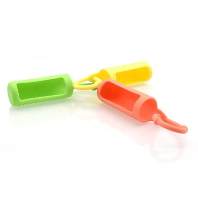 10ml Roller Bottles Bulk Silicone Roller Gemstone 5ml Roll On Bottles Holder Sleeve Essential Oil Carrying Case Travel Protective Cover