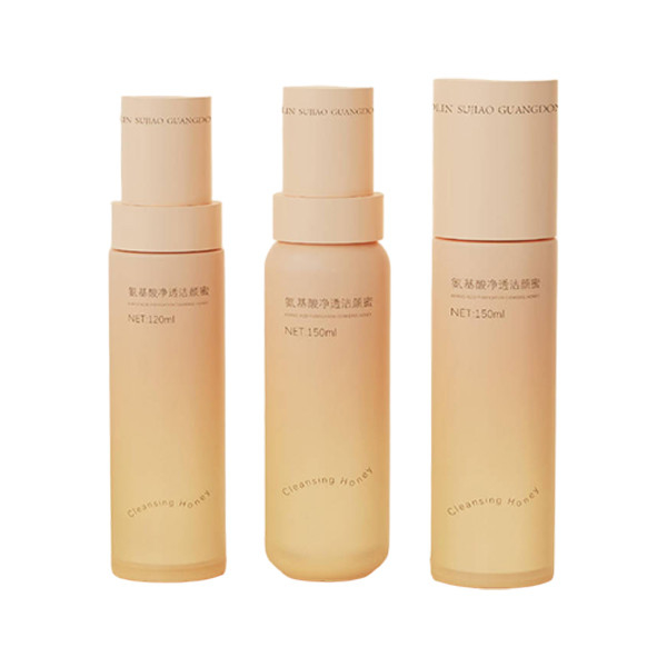 24-tooth PETG facial cleanser empty bottle 150ml/120ml environmentally friendly recyclable packaging