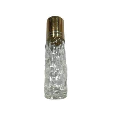 Frascos de bola de rolo pequenos de 25,4 mm, plástico, sólidos, tamanho de viagem, embalagem para perfume e óleo essencial