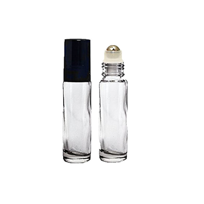 Frascos de Perfume Roll-On de Vidro Premium de 10ml e 30ml Atacado Conjunto de Frascos Roll-On Com Tampa e Bola Roll-On Frascos de 10ml Atacado Embalagem a Granel