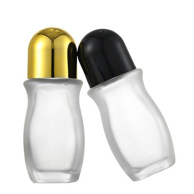 30 ml Garrafas de vidro de rolos grandes 50 ml Roll On Bottles Set Recheável Garrafas de rolos Botas de perfume Multi-Pack para cuidados pessoais e aromaterapia