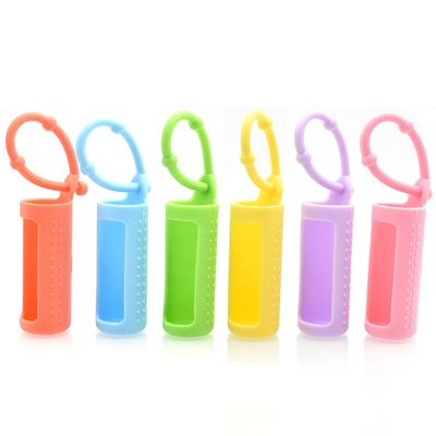 10ml Roller Bottles Bulk Silicone Roller Gemstone 5ml Roll On Bottles Holder Sleeve Essential Oil Carrying Case Travel Protective Cover