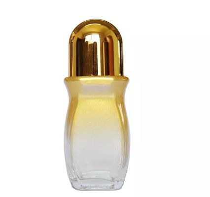Garrafa de rolos de 50 ml vazia com bolas de rolos grandes de 1,4 