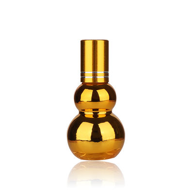 Luxo UV Bolhas de Rolhas de Metal em Forma de Abóbora de Ouro Óleo Essencial Botalhas de Rolhas Vaz 50ml 100ml